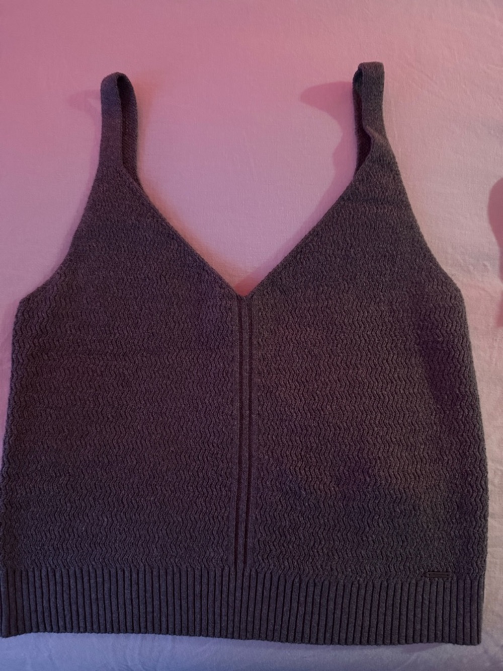 Abercrombie & Fitch Sweater Tank Top Size XL NWOT